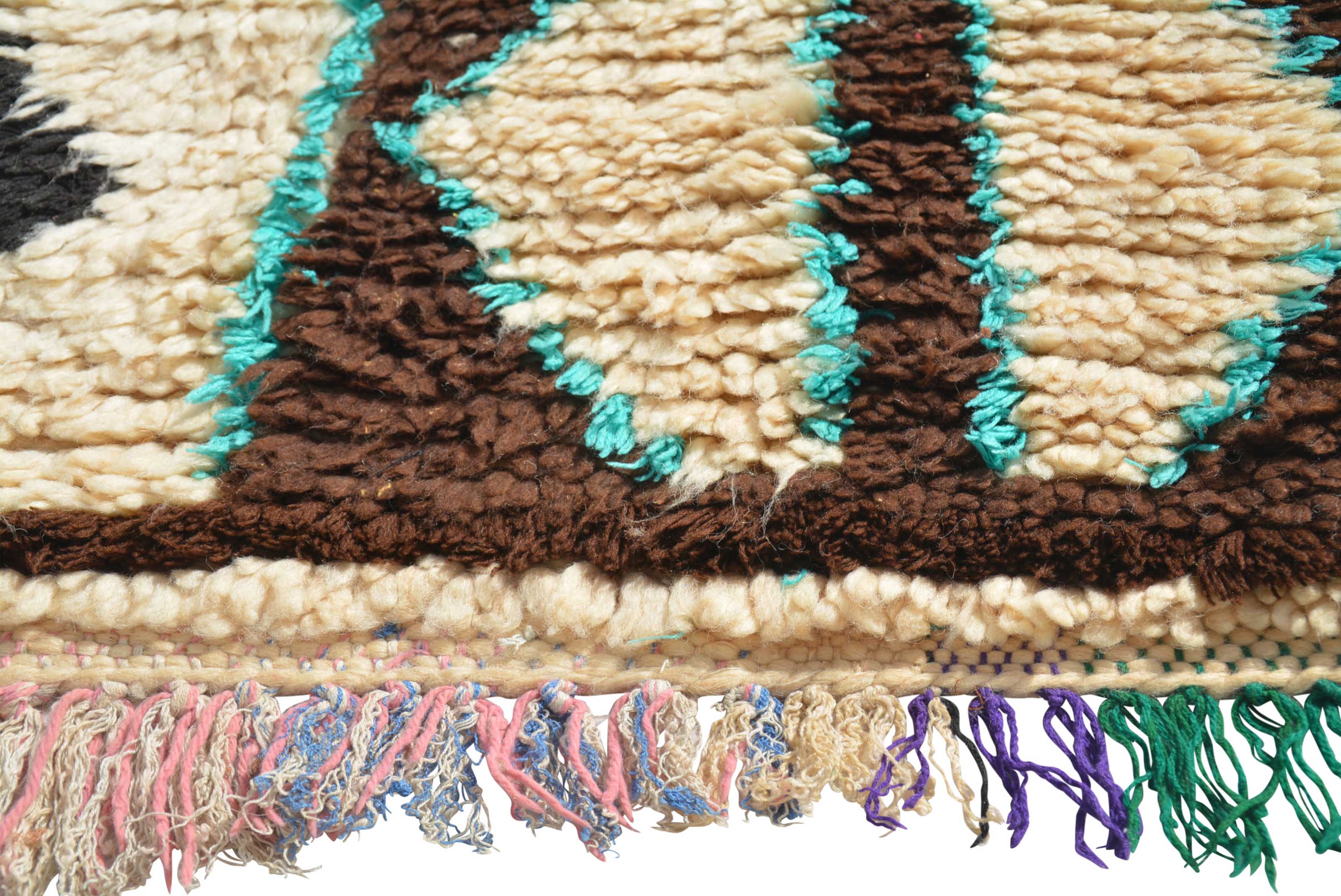 Talons (2'6" x 6'2") – Vintage Bold Geometric Moroccan Accent Runner - Image 3